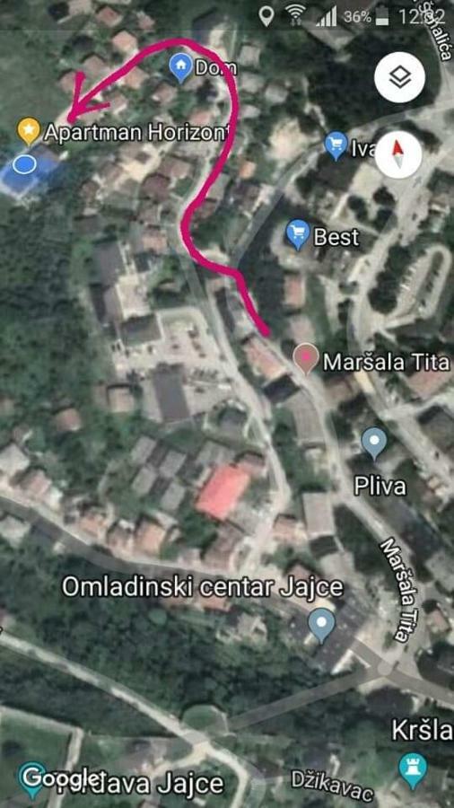 Horizont Apartmans Jajce Esterno foto
